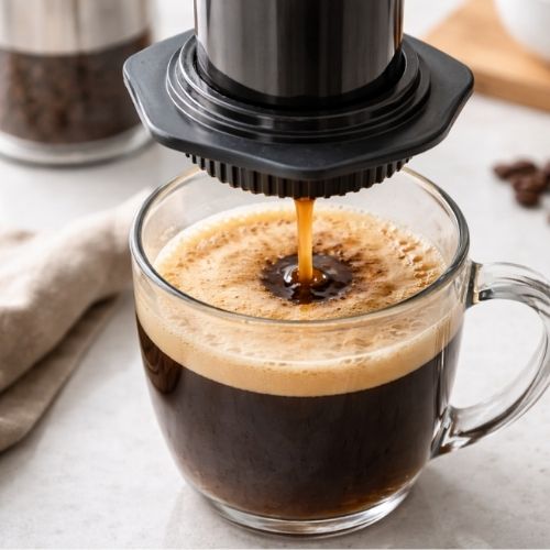 AeroPress brewing recipe