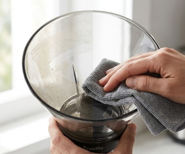 Breville coffee grinder hopper locked