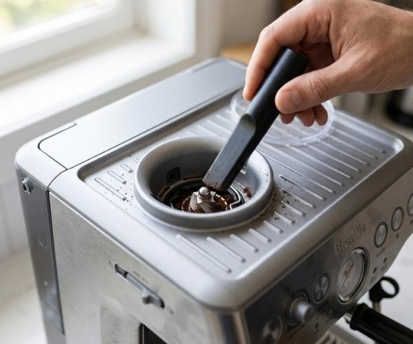 Breville grinder hopper unlock