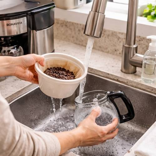 bonavita coffee maker how to clean