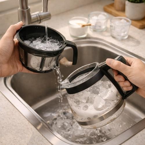 clean coffee machine naturally