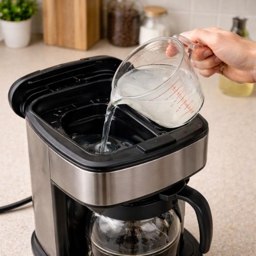 clean coffee maker without vinegar