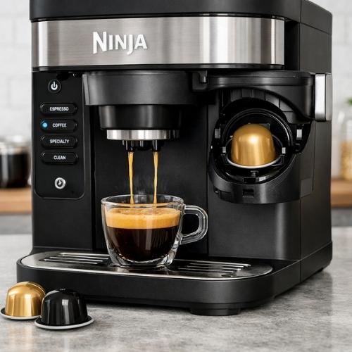 coffee maker with specialty brew