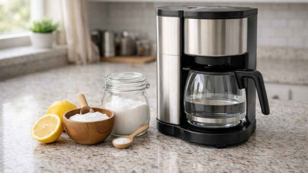 how to clean coffee maker without vinegar