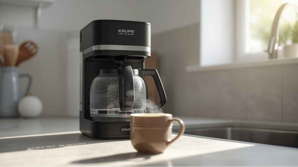 how to clean krups 12 cup coffee maker