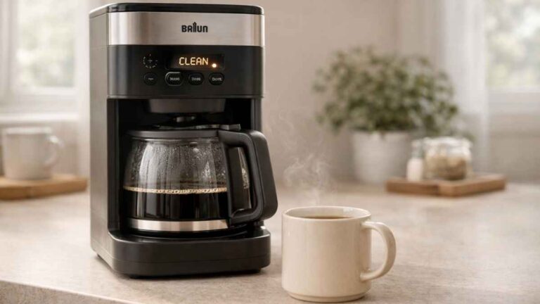 how to clean my braun coffee maker