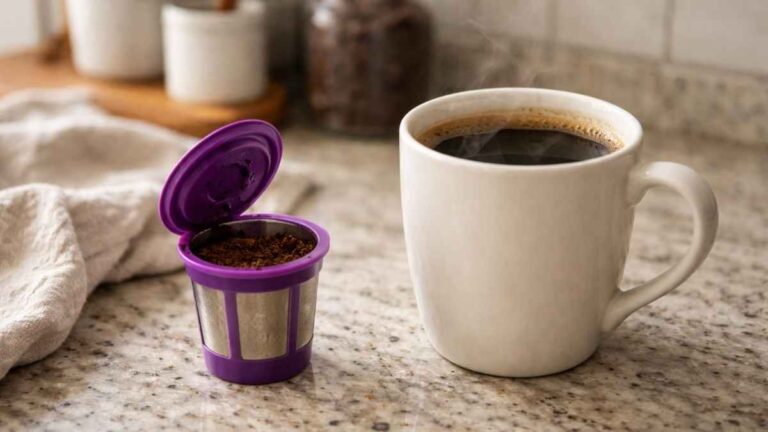 how to clean reusable K cup