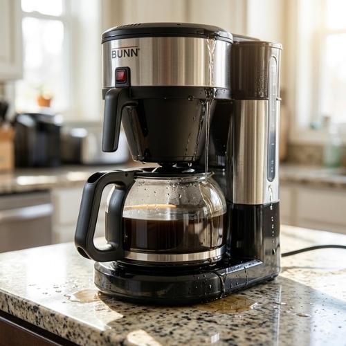 how to fix a bunn coffee maker that leaks