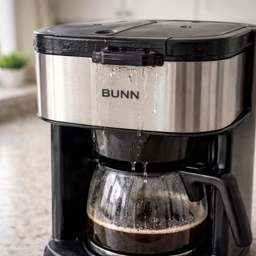 how to fix a bunn coffee maker that leaks​