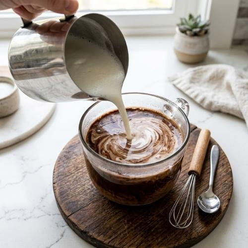 how to make mocha coffee recipe at home