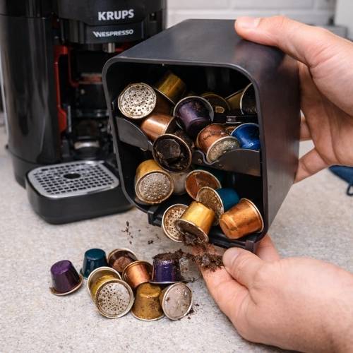 how to program krups nespresso cup size