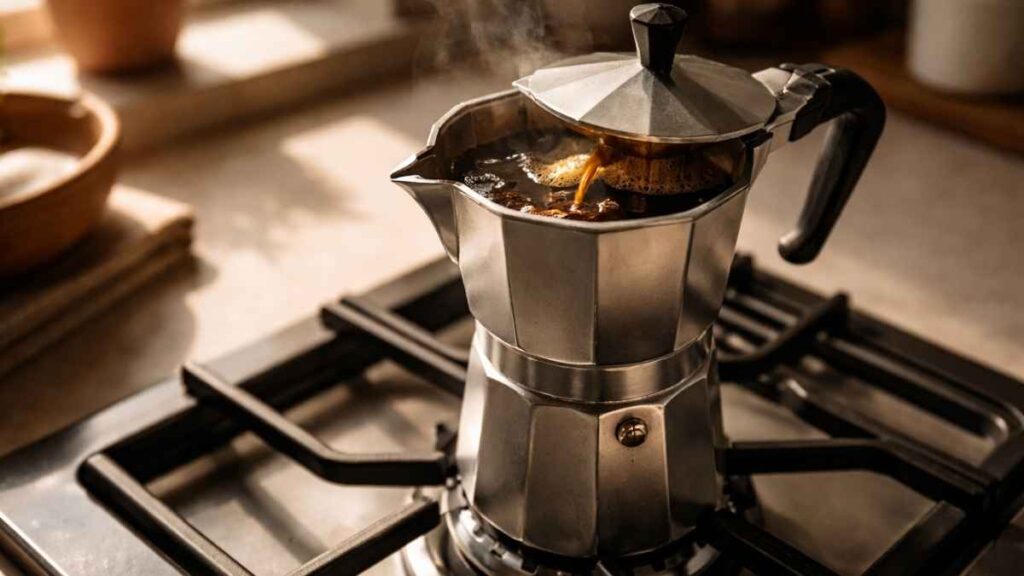 how to use a greca coffee maker