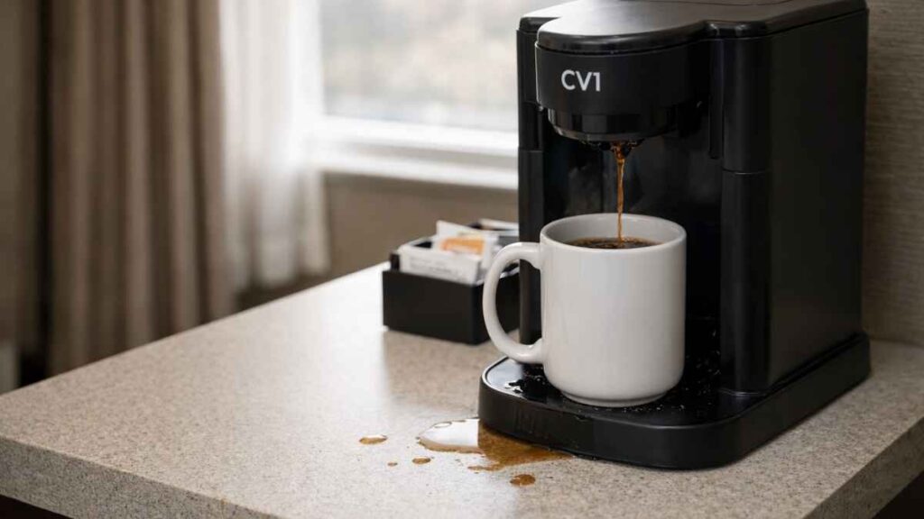 how to use cv1 coffee maker