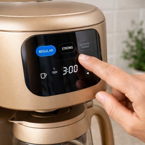 how to use drew barrymore coffee machine