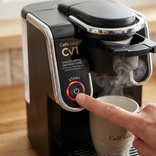 how to use hotel coffee maker cv1