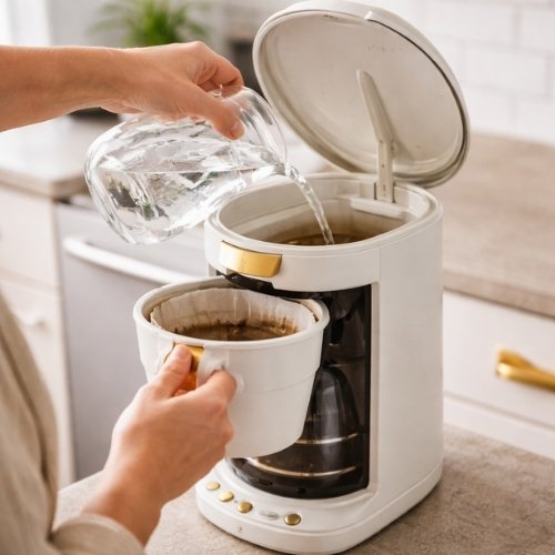 how to use the drew barrymore coffee maker