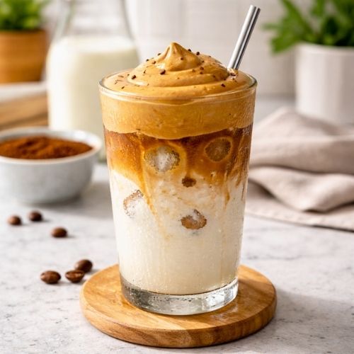 instant coffee foam recipe