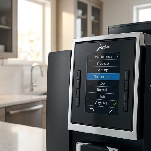 jura coffee not hot enough