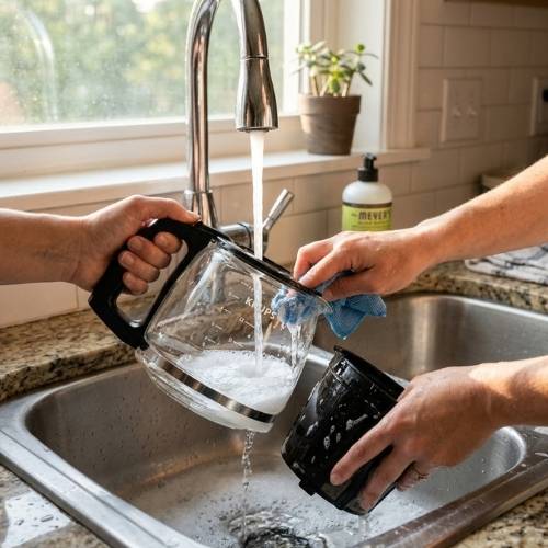 krups coffee maker cleaning instructions