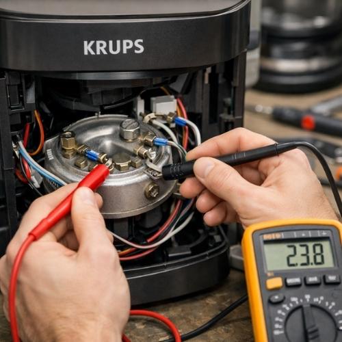 krups coffee maker clogged