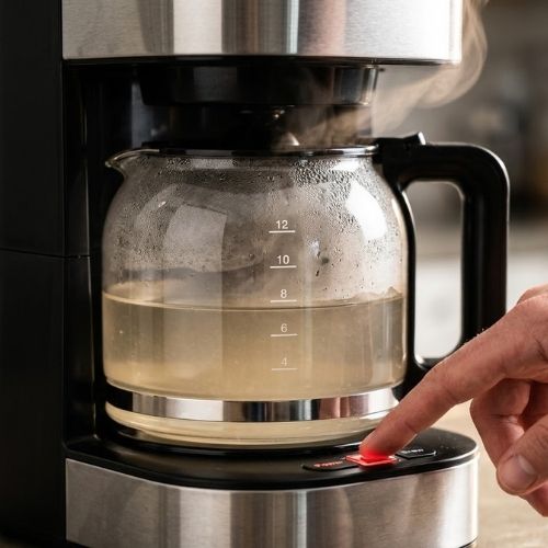 krups coffee maker step by step cleaning
