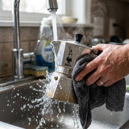 using a greca coffee maker