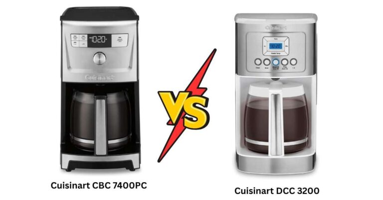 Cuisinart CBC 7400PC vs DCC 3200