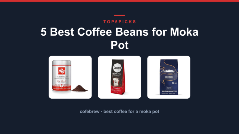 5 Best Coffee Beans for Moka Pot