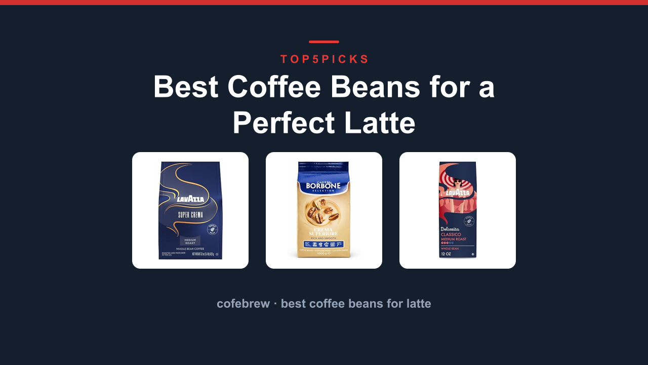 Best Coffee Beans for a Perfect Latte
