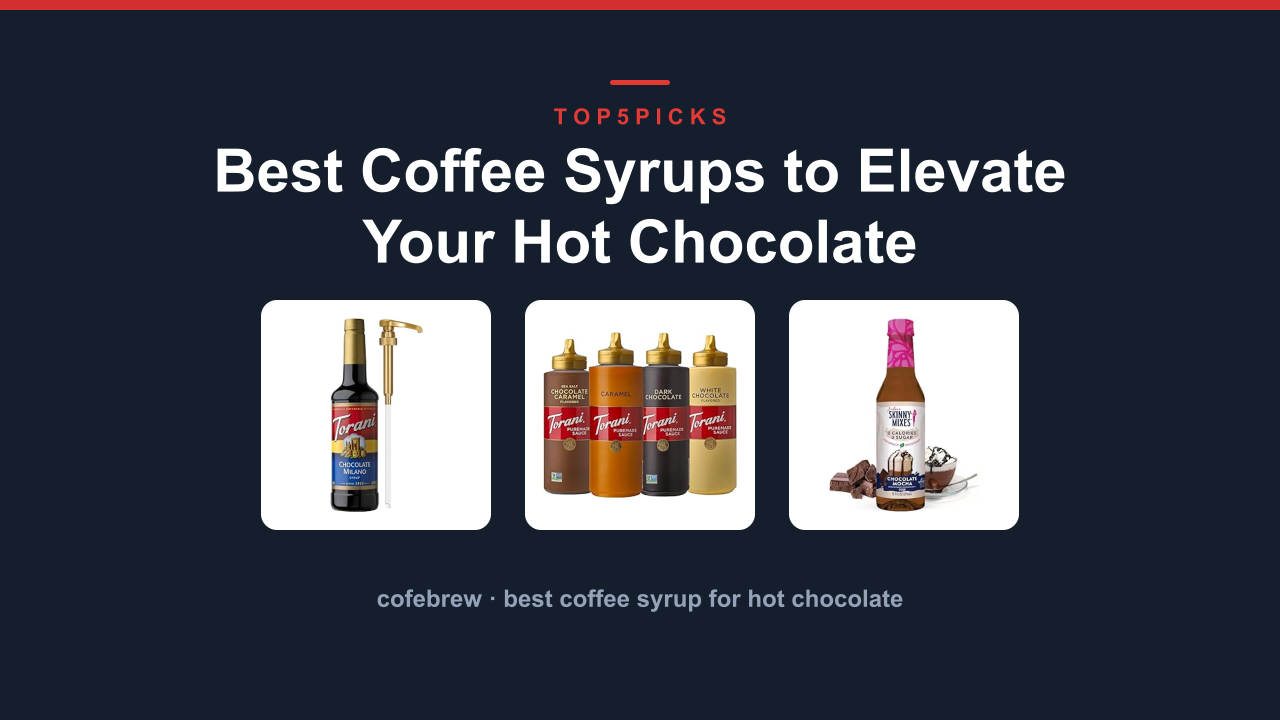 Best Coffee Syrups to Elevate Your Hot Chocolate