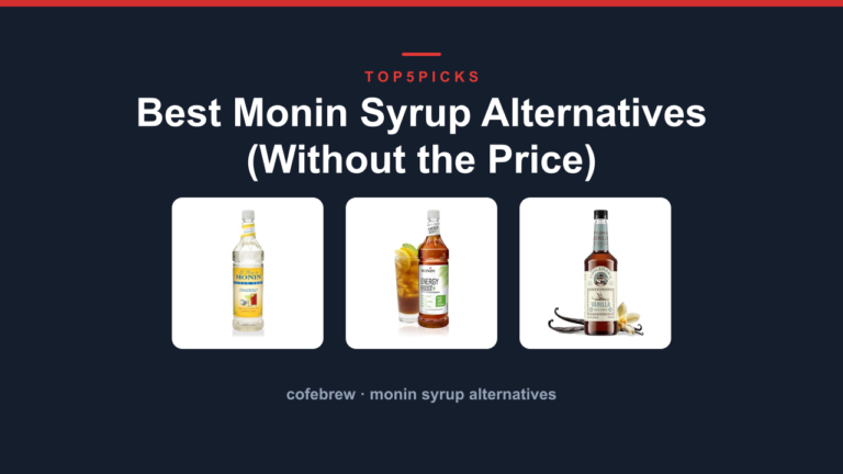Best Monin Syrup Alternatives (Without the Price)