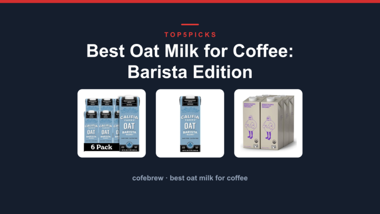 Best Oat Milk for Coffee: Barista Edition