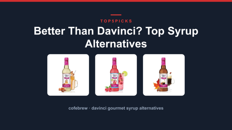 Better Than Davinci? Top Syrup Alternatives