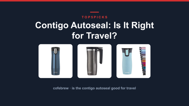 Contigo Autoseal: Is It Right for Travel?