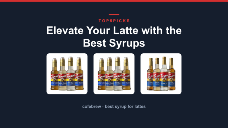 Elevate Your Latte with the Best Syrups
