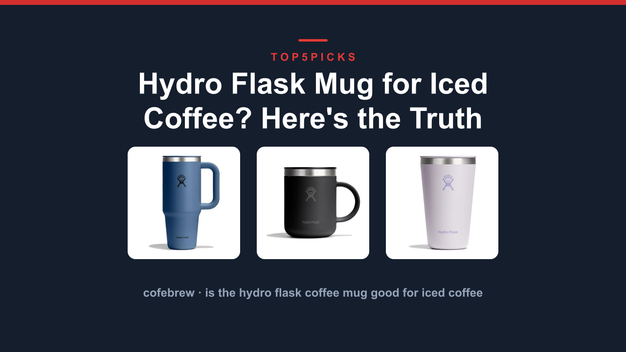 Hydro Flask Mug for Iced Coffee? Here's the Truth