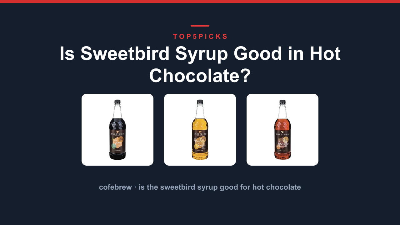 Is Sweetbird Syrup Good in Hot Chocolate?