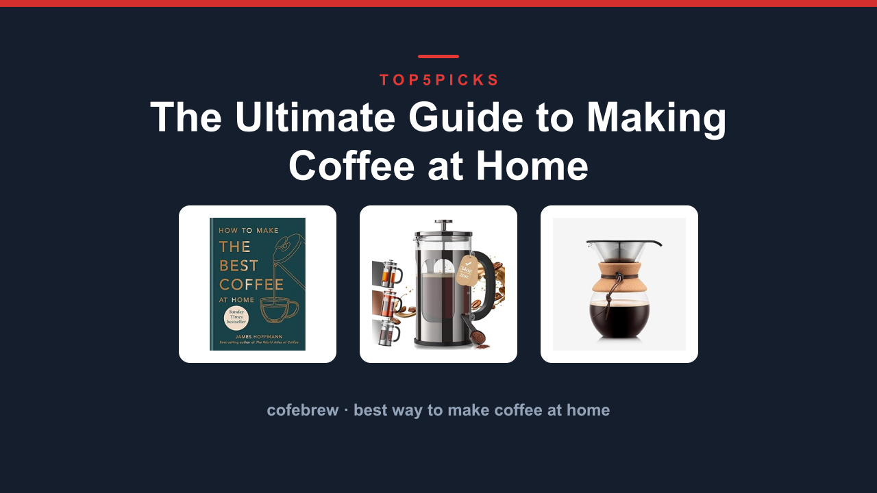 The Ultimate Guide to Making Coffee at Home