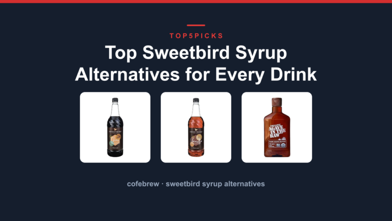 Top Sweetbird Syrup Alternatives for Every Drink