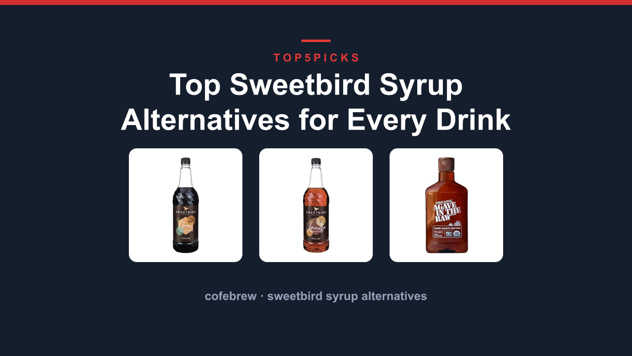 Top Sweetbird Syrup Alternatives for Every Drink